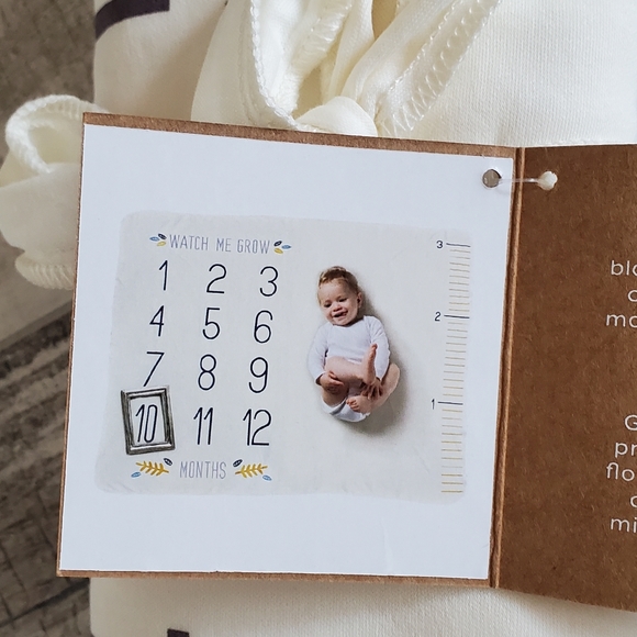 NEW Baby Milestone Month Blanket - Picture 4 of 5